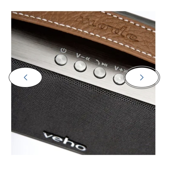 Veho Speaker MR-7 Portable Bluetooth Compatibility Indoor/Outdoor - Picture 9 of 9
